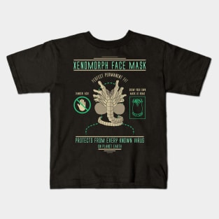 Xenomorph mask Kids T-Shirt